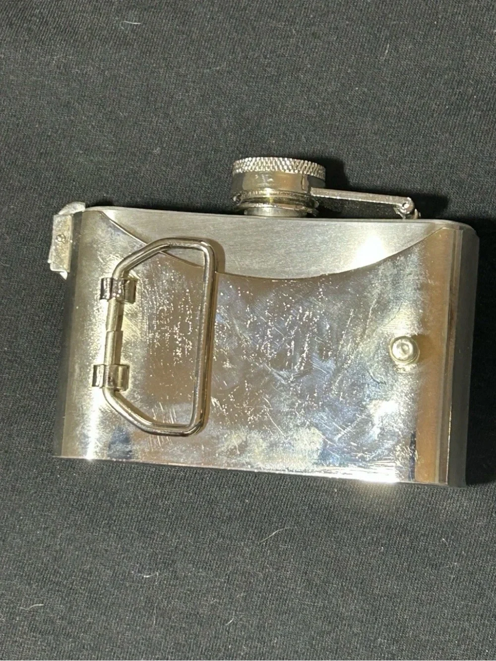 Stainless Steel Hip Flask - Silver
